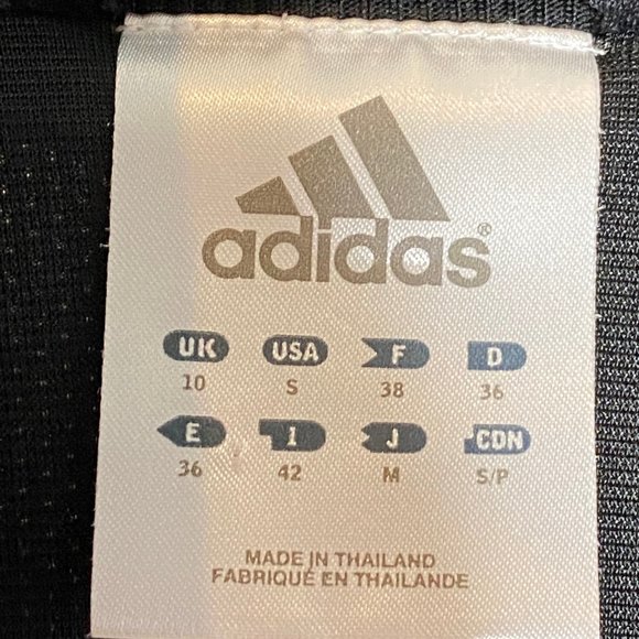 Adidas Black Zip Up Jacket Size S - Picture 9 of 13